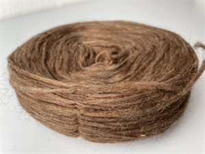 Plötulopi - pladegarn i 100% ny uld, lys chokoladebrun